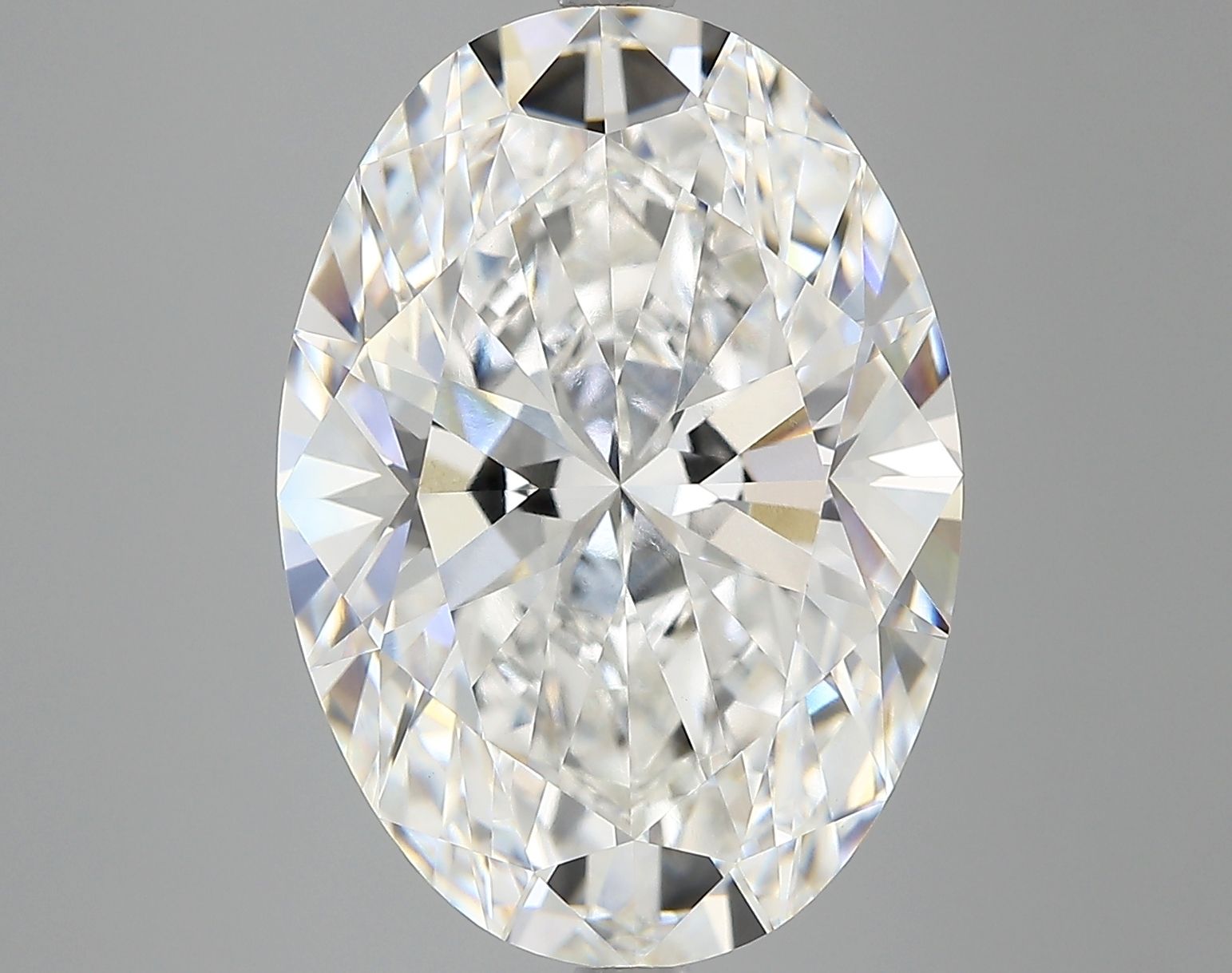 8.06 ct. oval Lab Grown Diamond front image