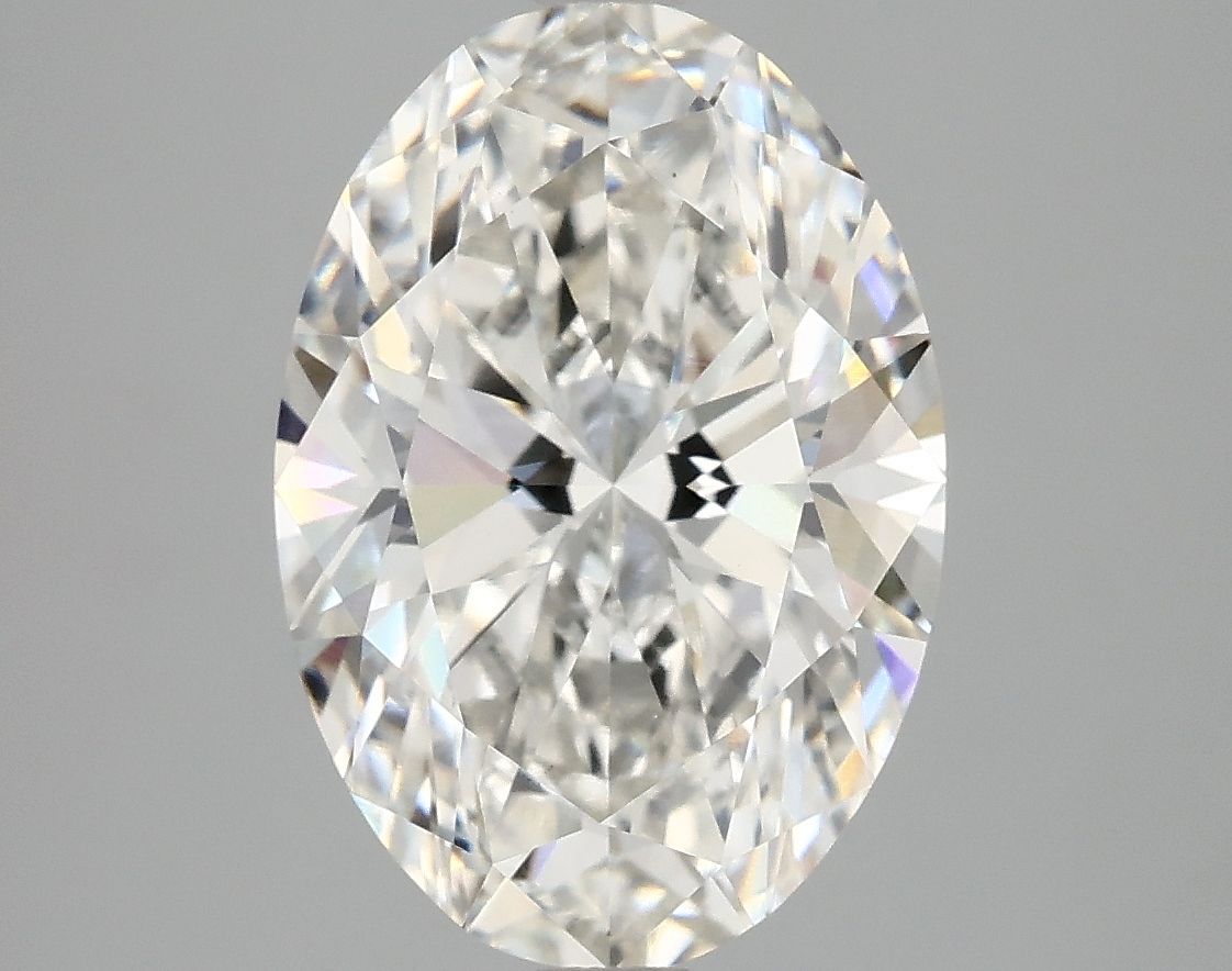 4.08 ct. oval Lab Grown Diamond front image