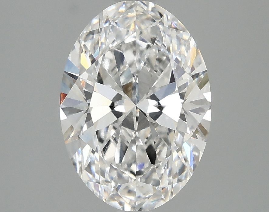 2.10 ct. oval Lab Grown Diamond front image