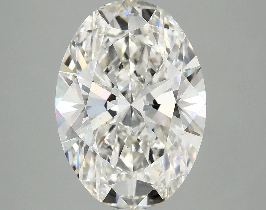 4.04 ct. oval Lab Grown Diamond front image