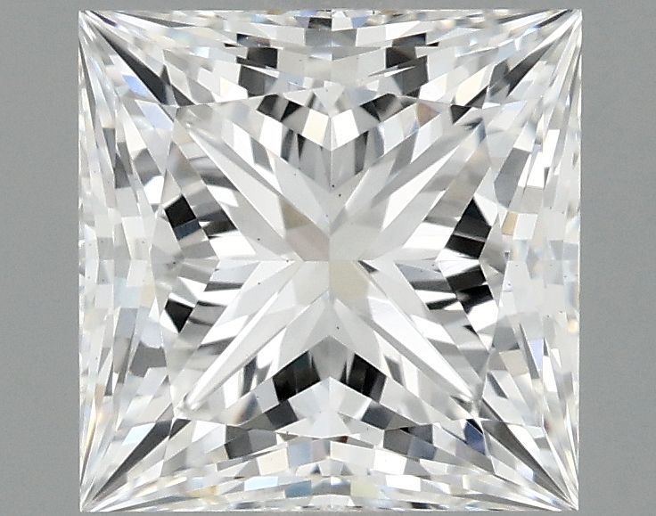 2.09 ct. princess Lab Grown Diamond front image