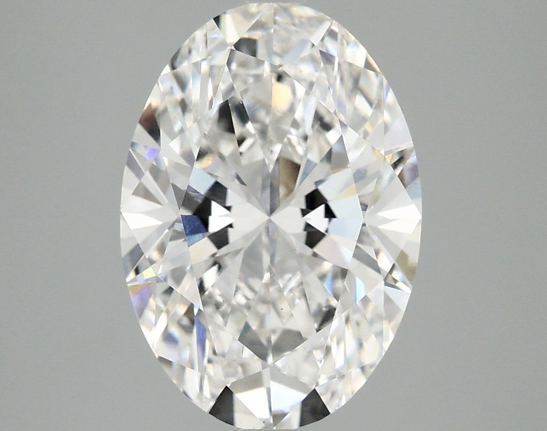 4.09 ct. oval Lab Grown Diamond front image