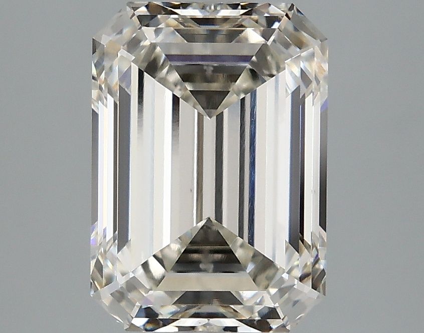 3.07 ct. emerald Lab Grown Diamond front image