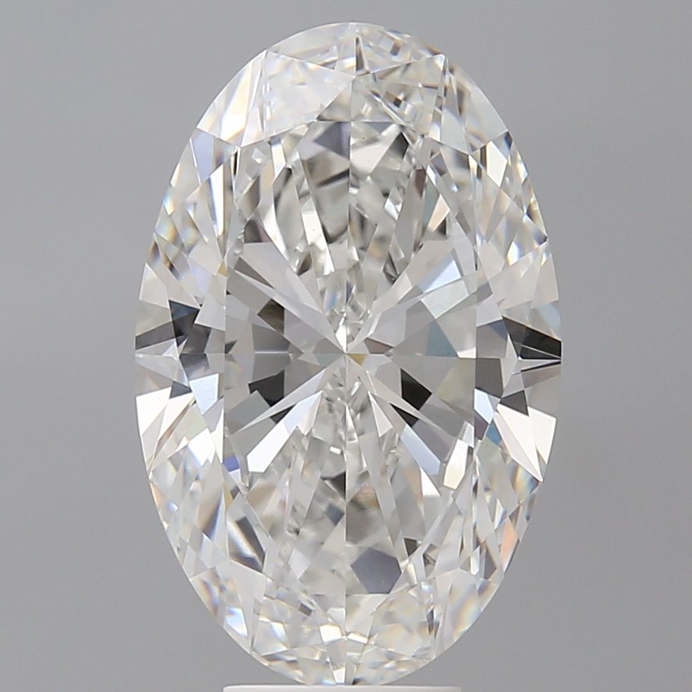 7.01 ct. oval Lab Grown Diamond front image