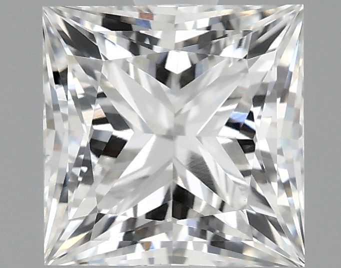 1.26 ct. princess Lab Grown Diamond front image