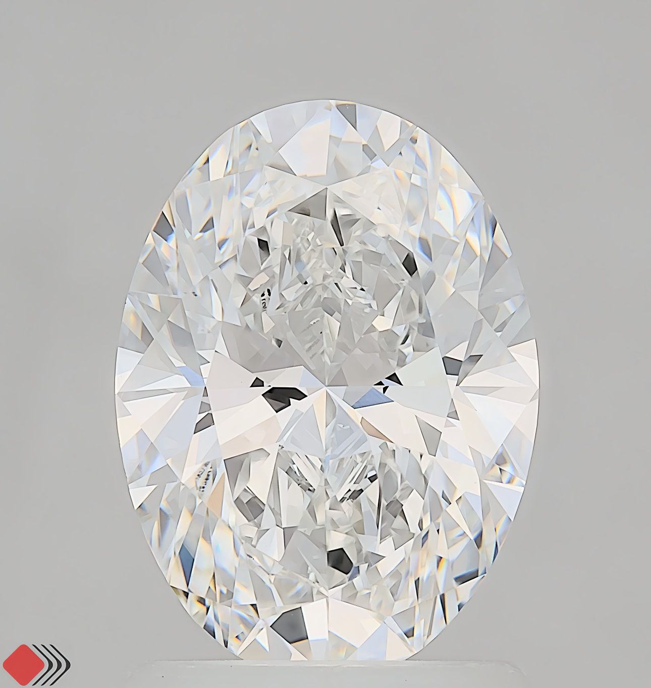 1.51 ct. oval Lab Grown Diamond front image