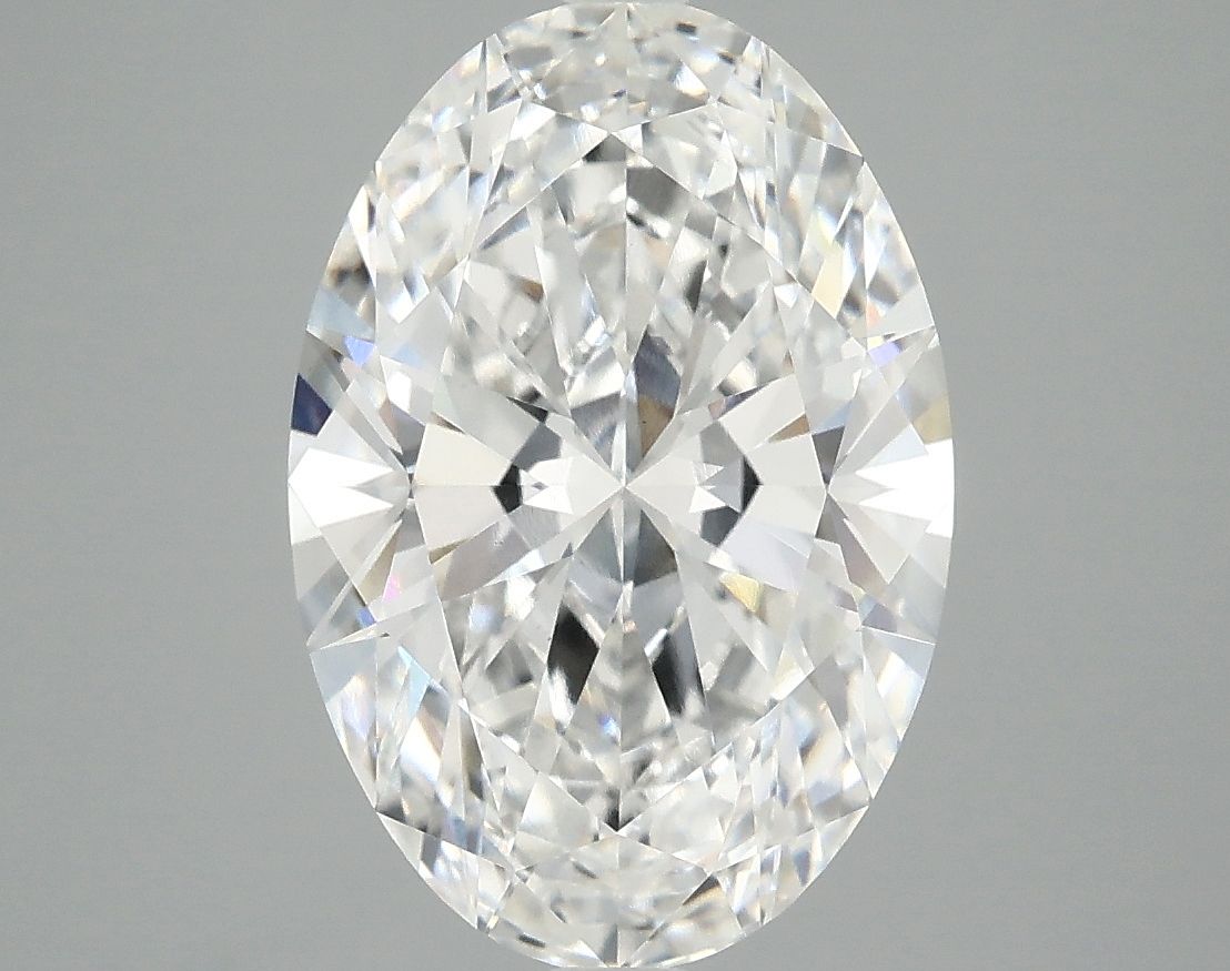 3.84 ct. oval Lab Grown Diamond front image