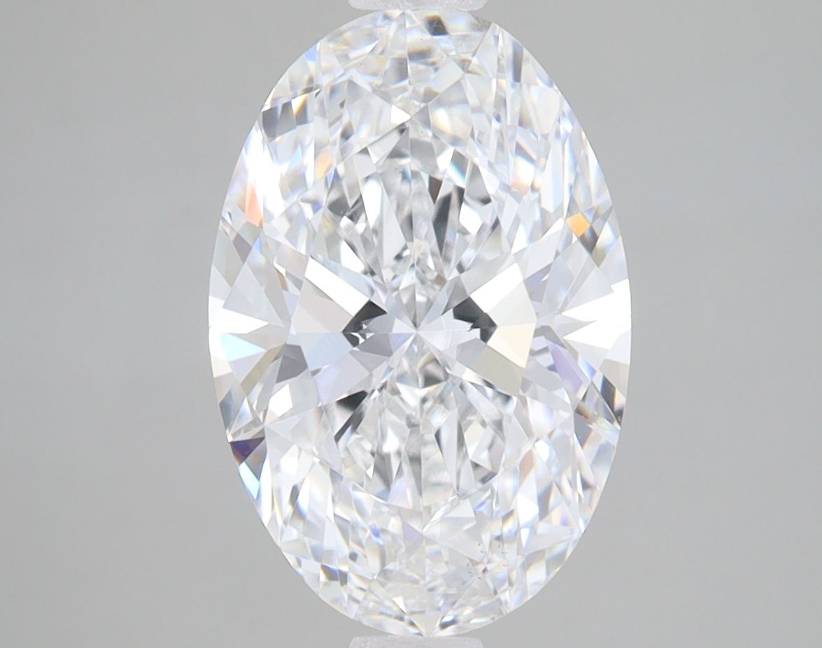 3.04 ct. oval Lab Grown Diamond front image