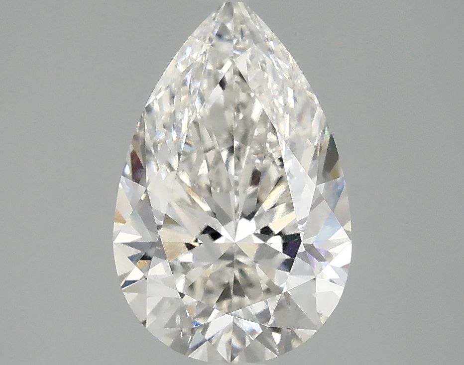 2.10 ct. pear Lab Grown Diamond front image