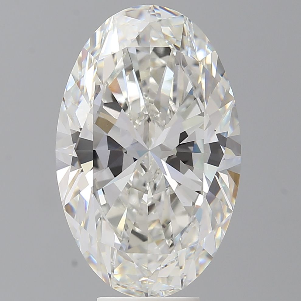 7.52 ct. oval Lab Grown Diamond front image