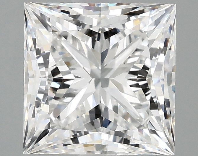 2.10 ct. princess Lab Grown Diamond front image