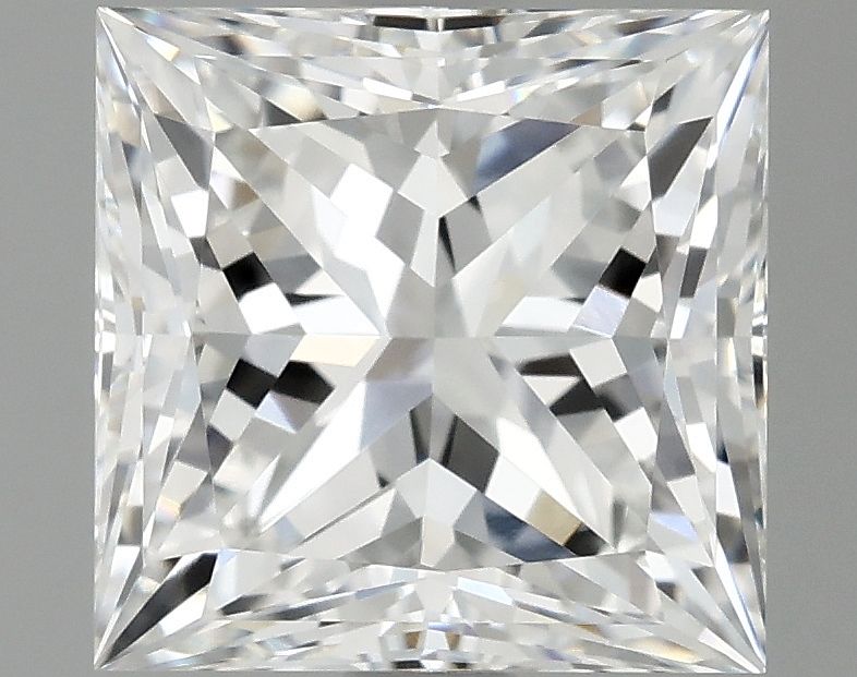 2.10 ct. princess Lab Grown Diamond front image