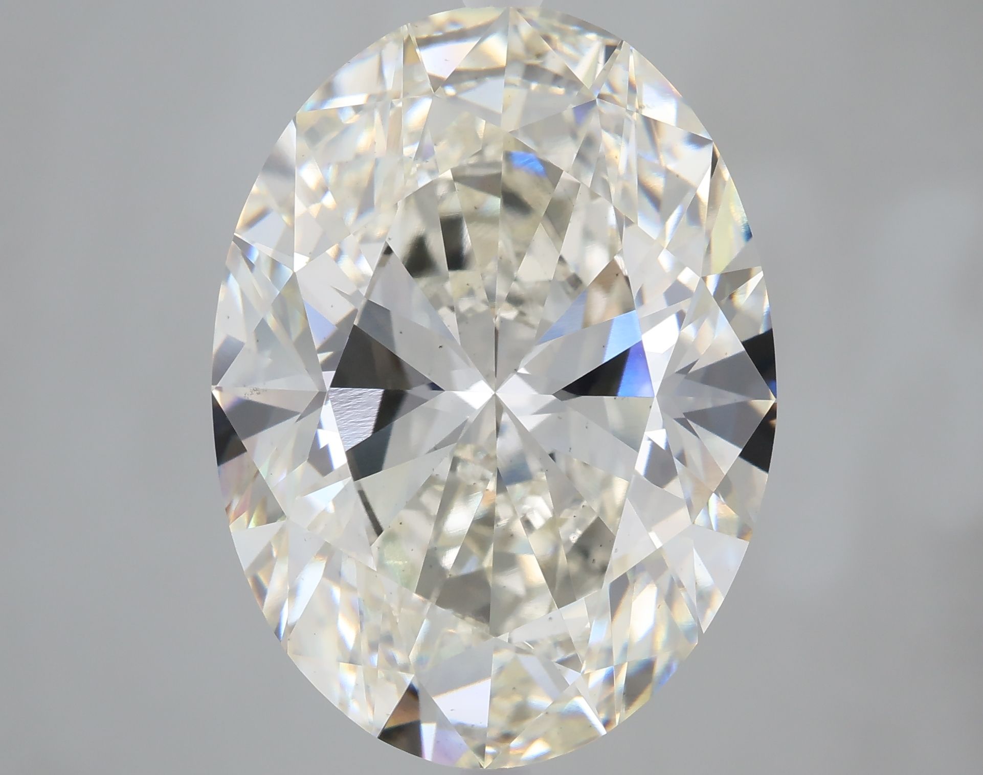14.77 ct. oval Lab Grown Diamond front image