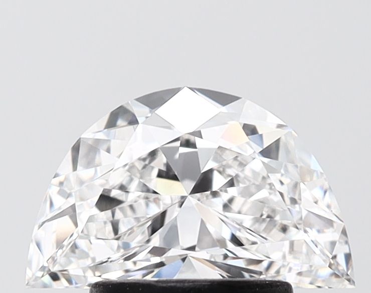 1.5 ct lab-grown Half moon Diamond
