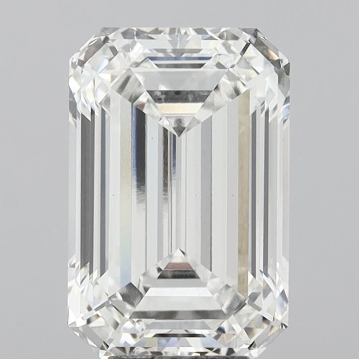 8.10 ct. emerald Lab Grown Diamond front image