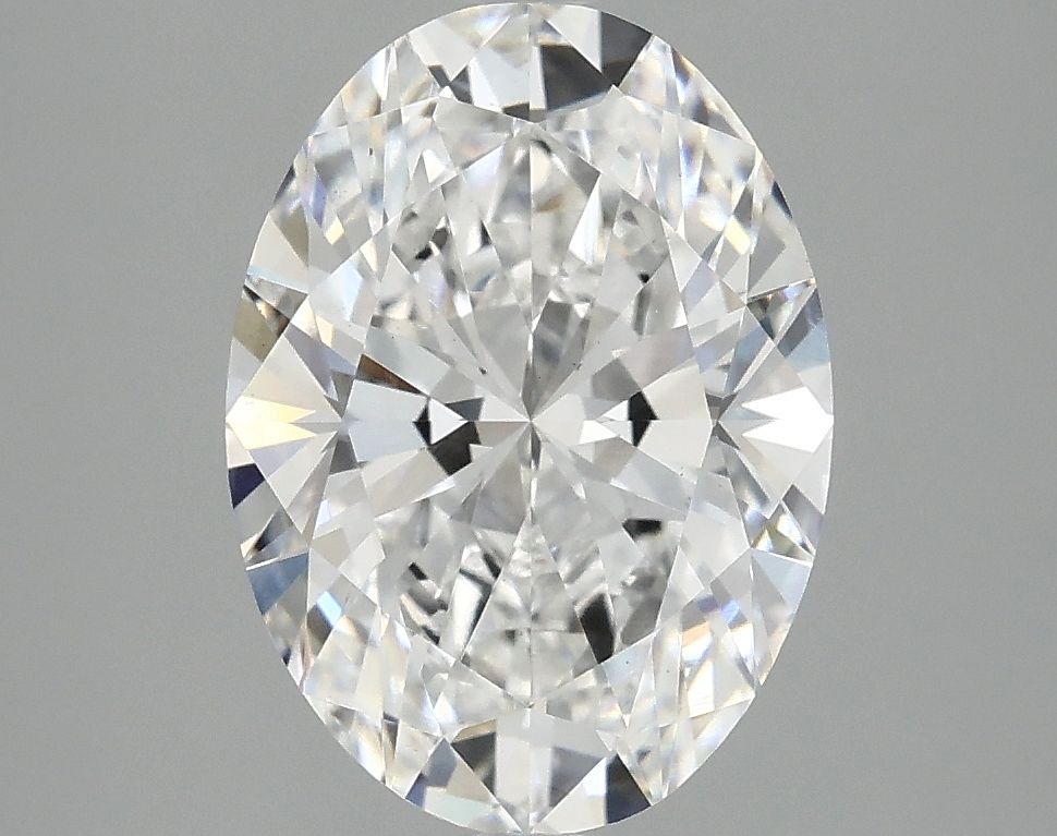 3.03 ct. oval Lab Grown Diamond front image
