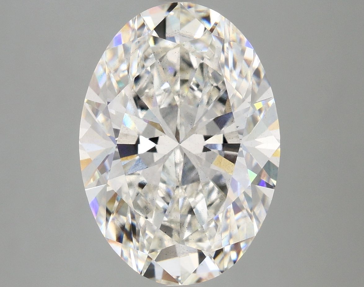 5.08 ct. oval Lab Grown Diamond front image