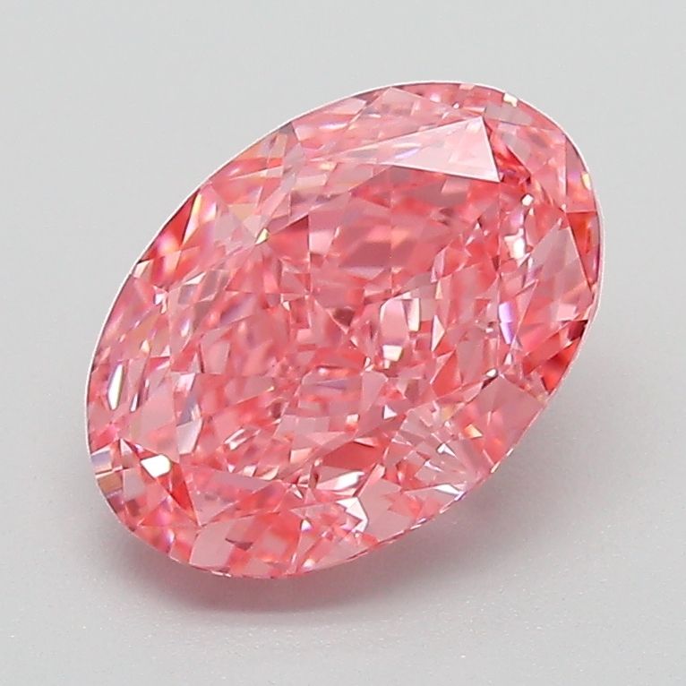 2.06 ct. oval Lab Grown Diamond front image
