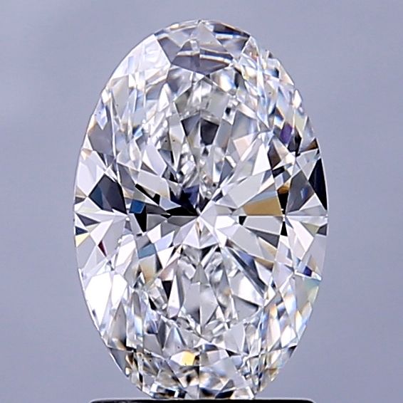 1.58 ct. oval Lab Grown Diamond front image