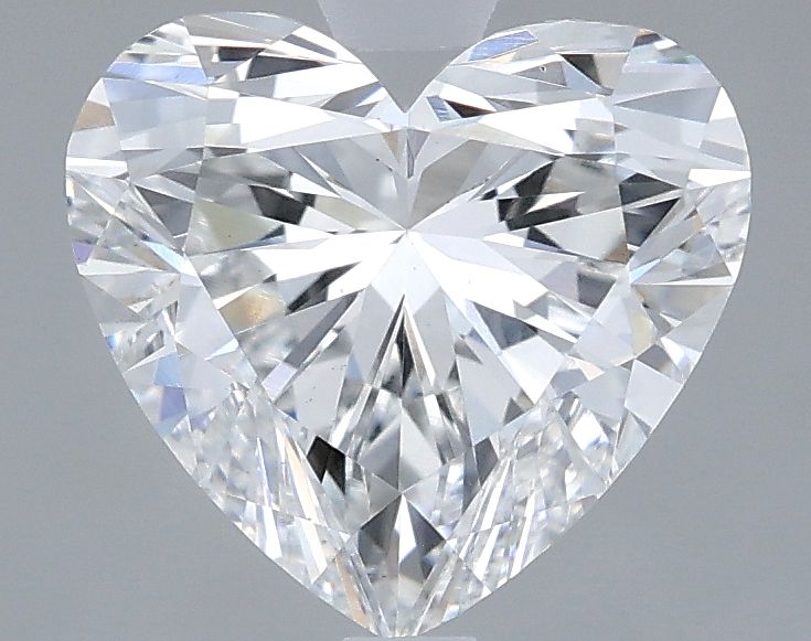 2.73 ct. heart Lab Grown Diamond front image