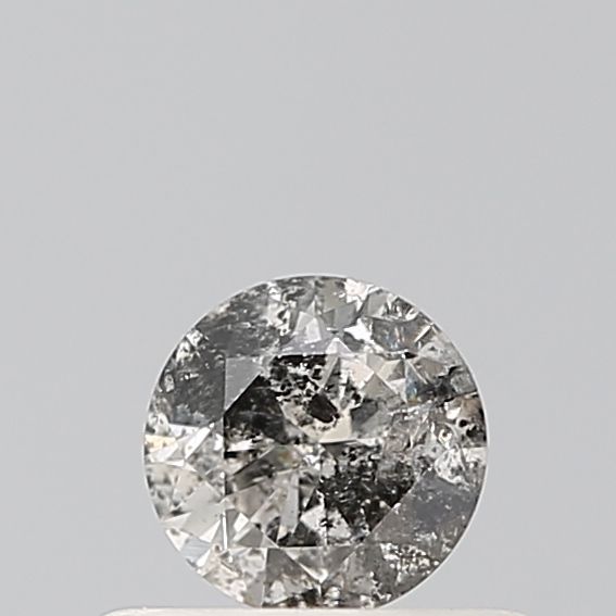 0.32 Carat Round Diamond Salt and Pepper VS1