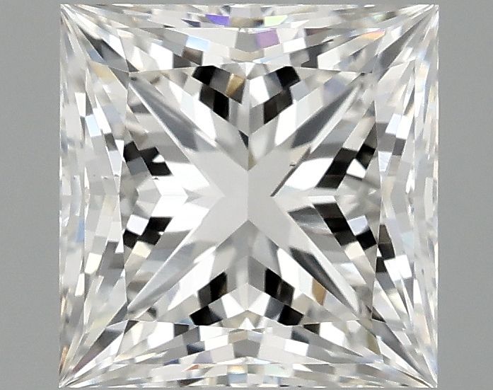 2.06 ct. princess Lab Grown Diamond front image