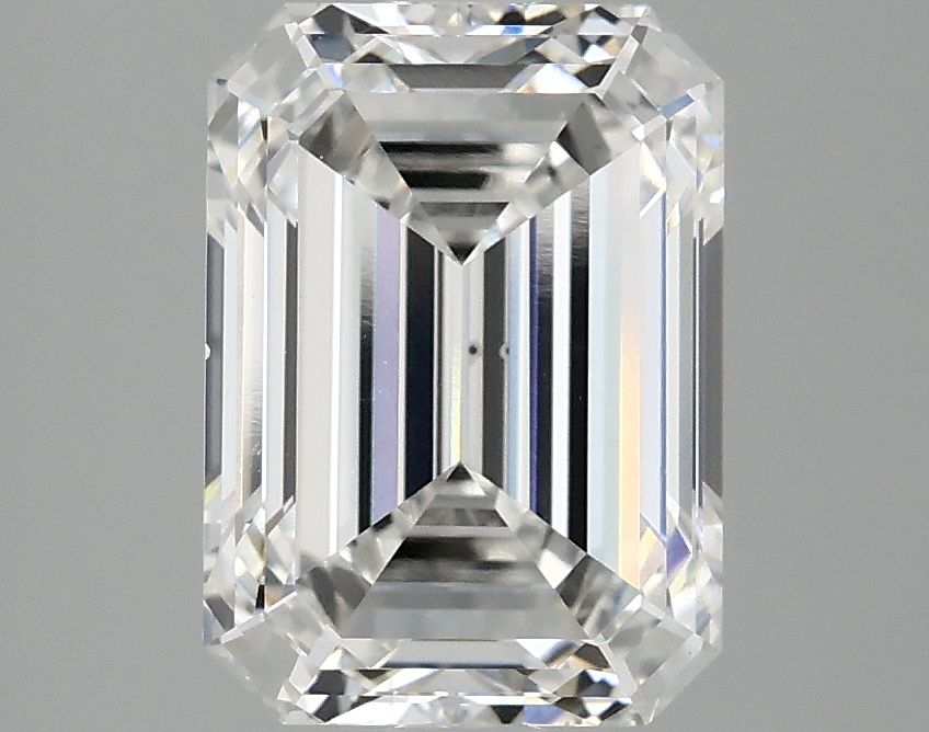 3.08 ct. emerald Lab Grown Diamond front image
