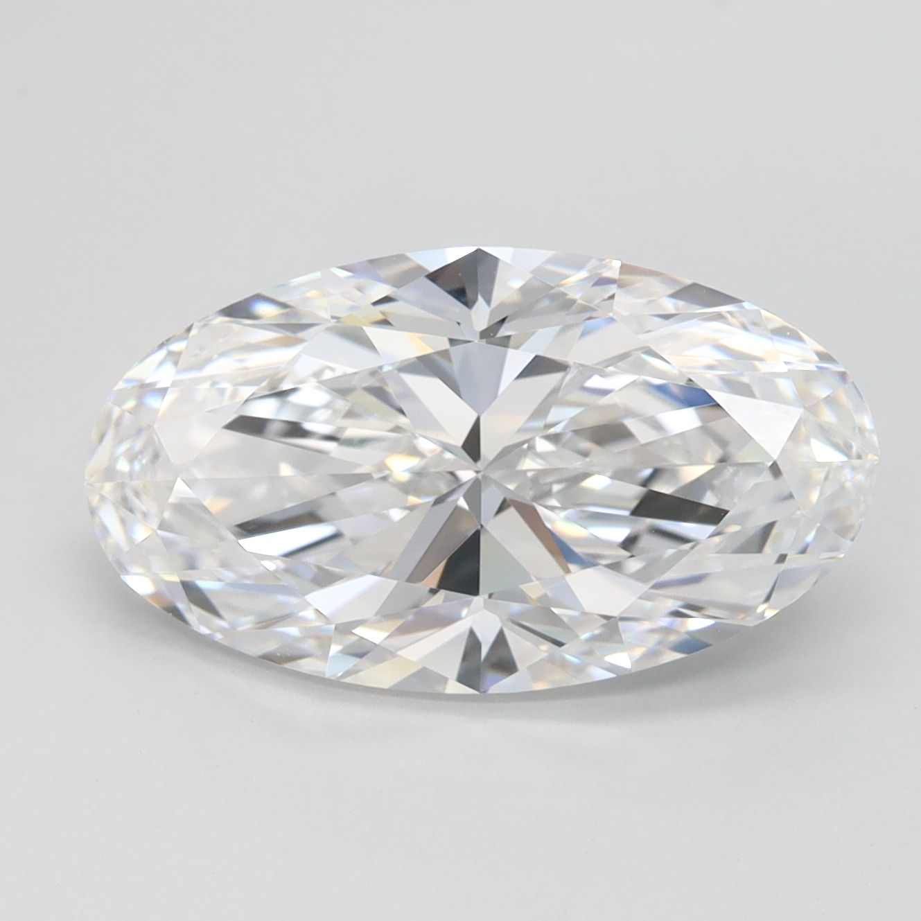 3.14 ct. oval Lab Grown Diamond front image