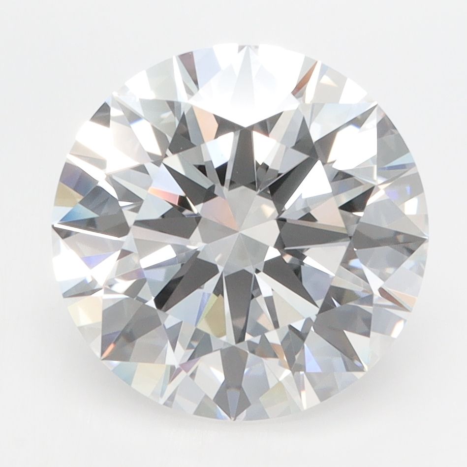 Diament LG okrągły, 4.26 ct, D, IF, szlif EX