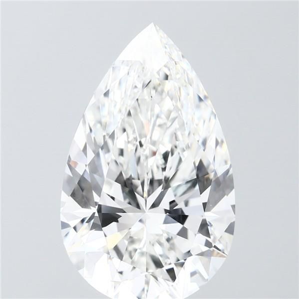 6.04 ct. pear Lab Grown Diamond front image