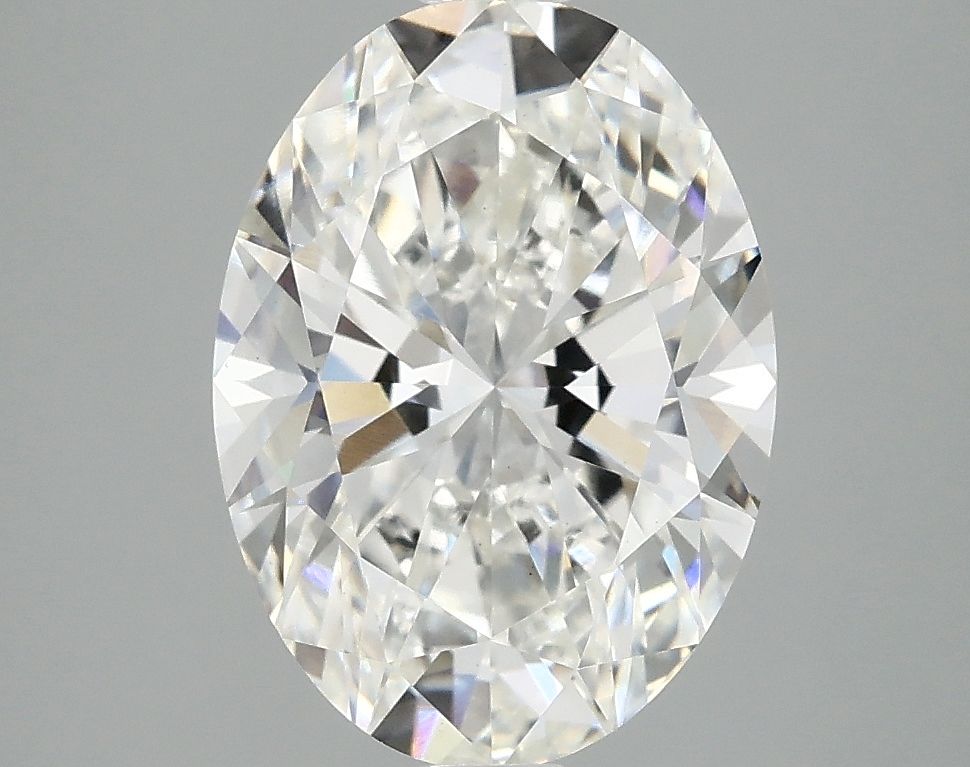 3.02 ct. oval Lab Grown Diamond front image