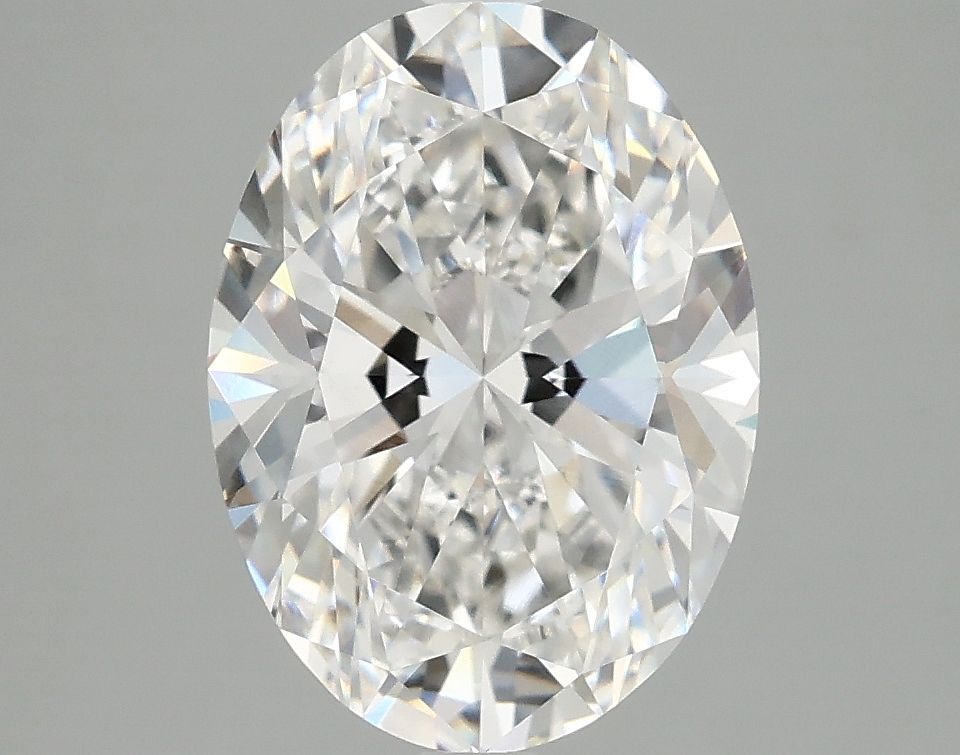 3.02 ct. oval Lab Grown Diamond front image