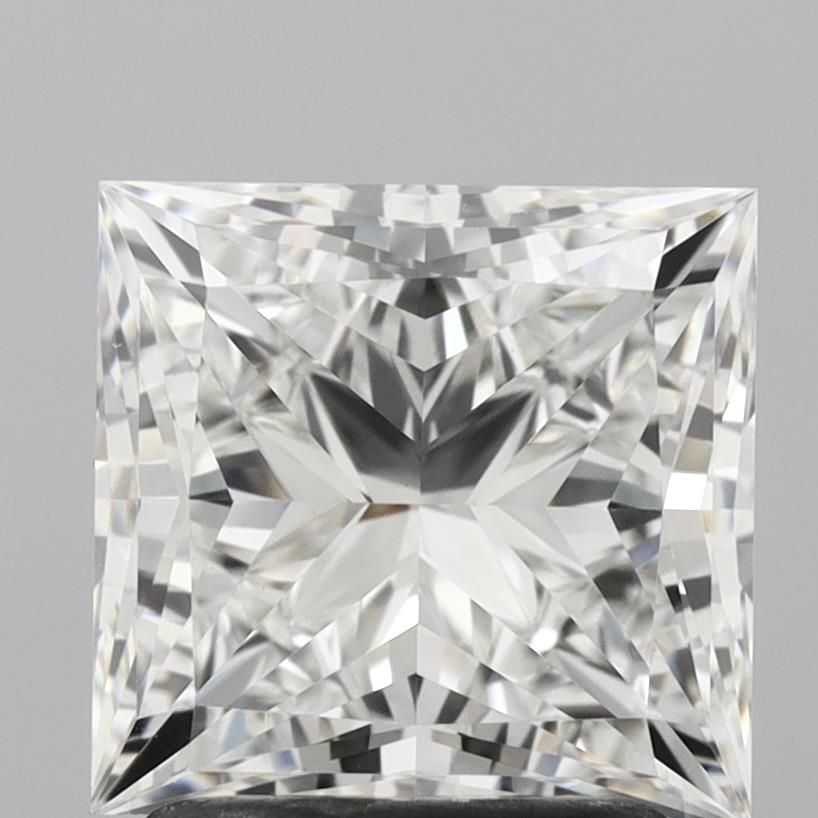 2.05 carat f VVS2 EX Cut IGI princess diamond