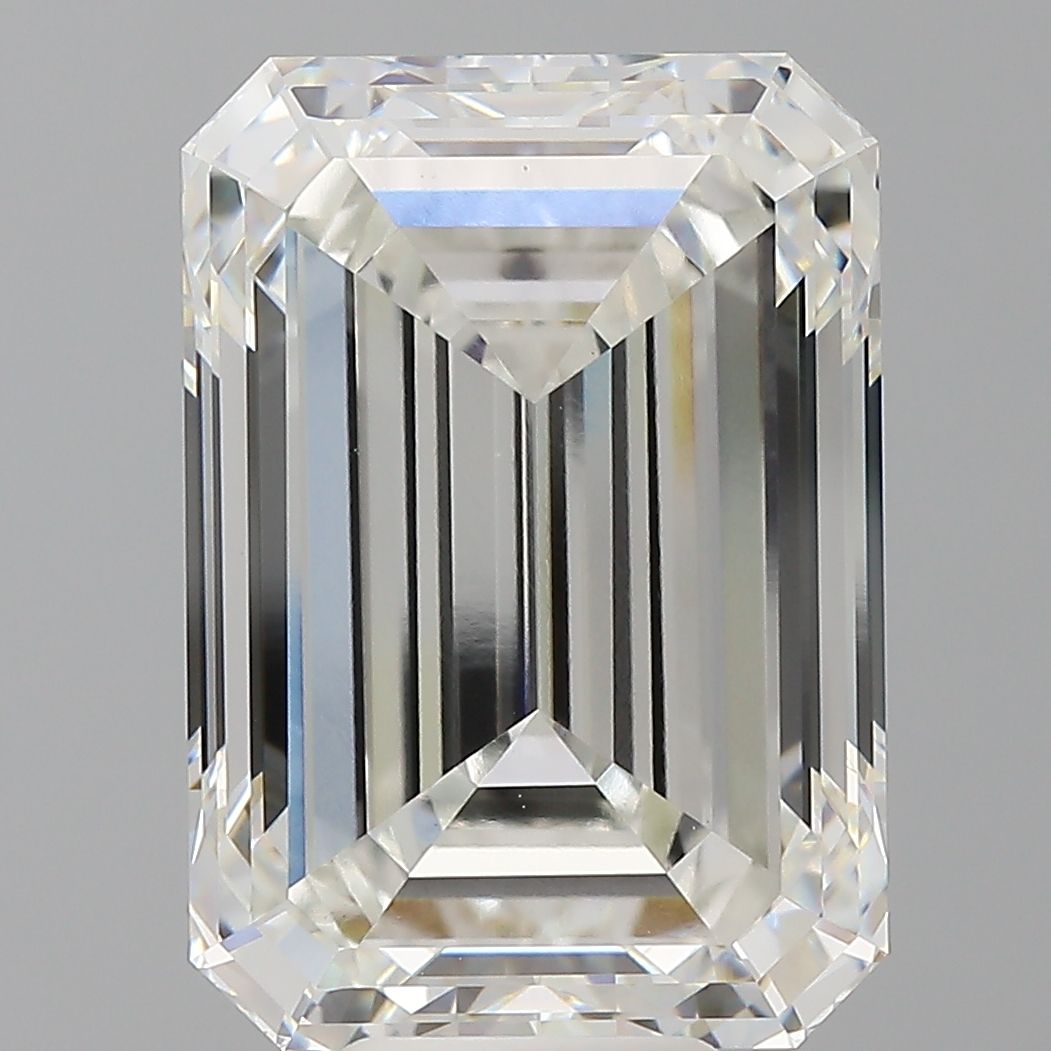 11.01 ct. emerald Lab Grown Diamond front image
