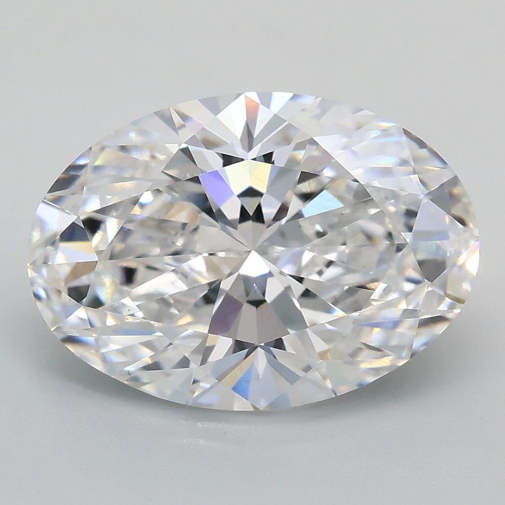 3.01 ct. oval Lab Grown Diamond front image