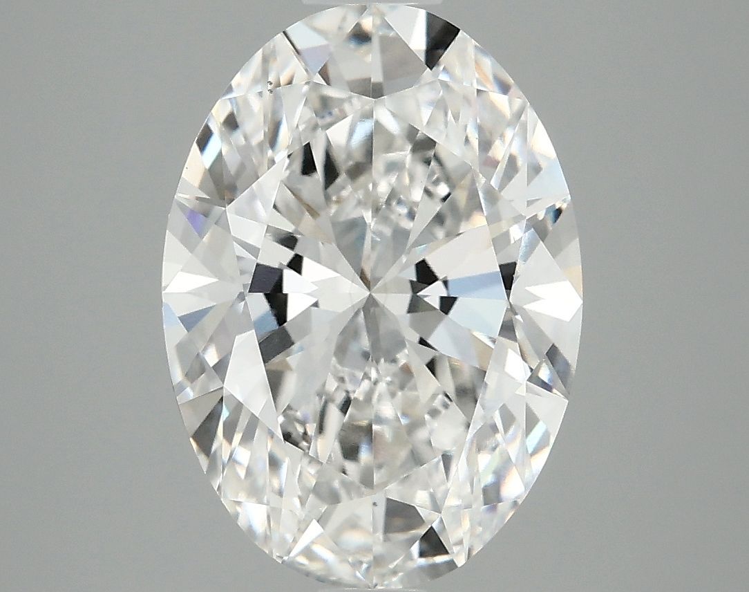 4.05 ct. oval Lab Grown Diamond front image