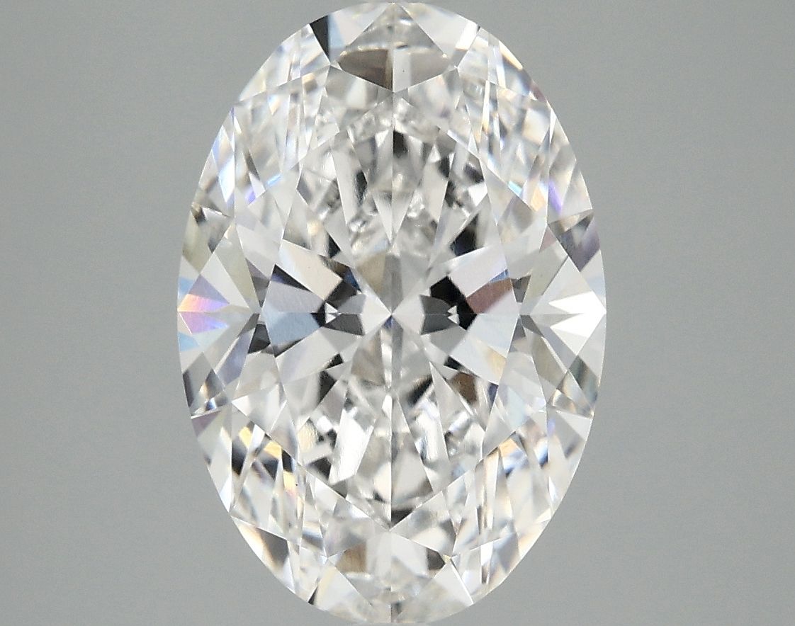 4.10 ct. oval Lab Grown Diamond front image