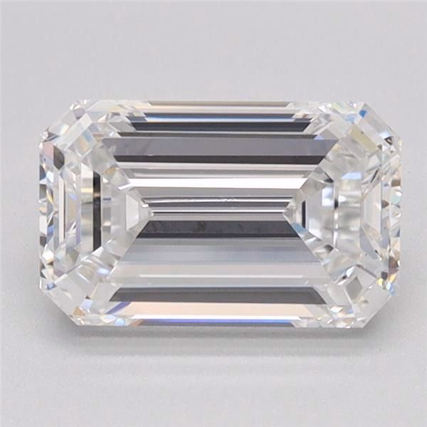 3.21 ct. emerald Lab Grown Diamond front image