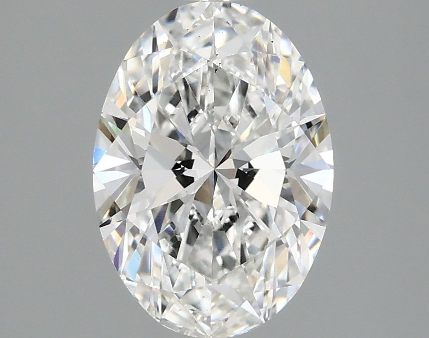 1.92 ct. oval Lab Grown Diamond front image