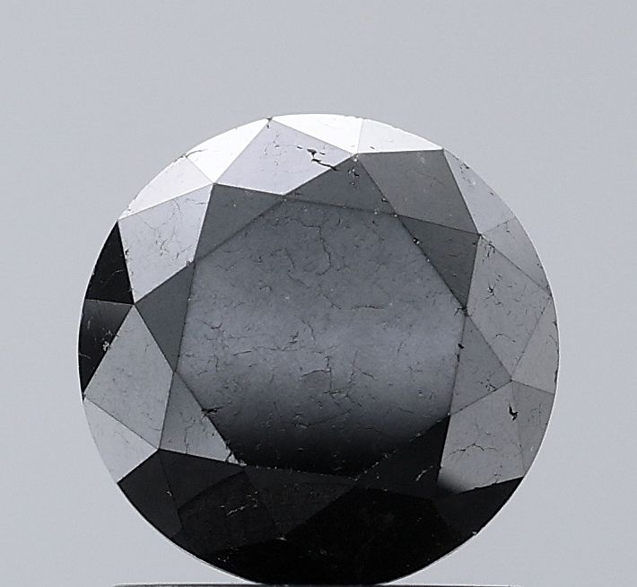 1.77 Carat Round Diamond Black VS2