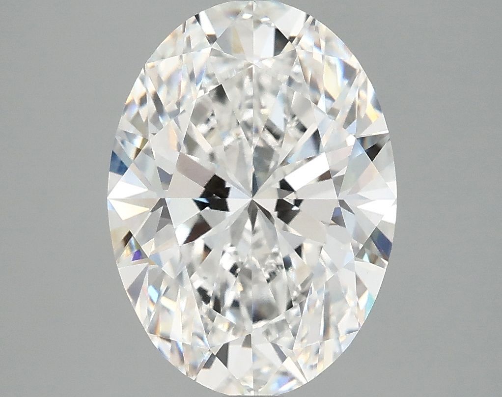 4.10 ct. oval Lab Grown Diamond front image