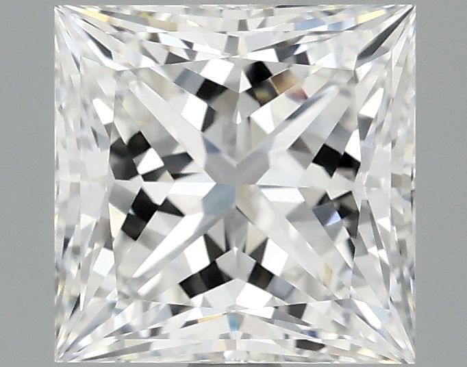 2.09 ct. princess Lab Grown Diamond front image