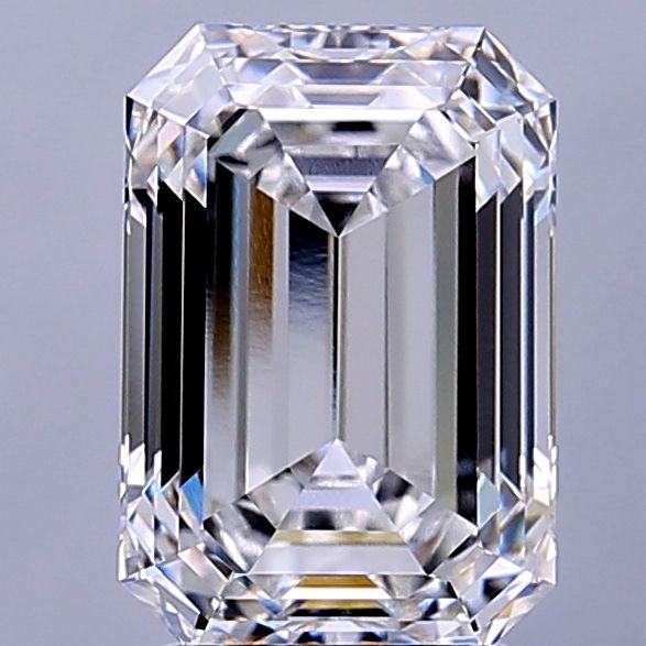 3.23 ct. emerald Lab Grown Diamond front image