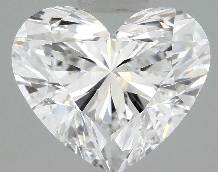 3.08 carat f VS1 EX Cut IGI heart diamond