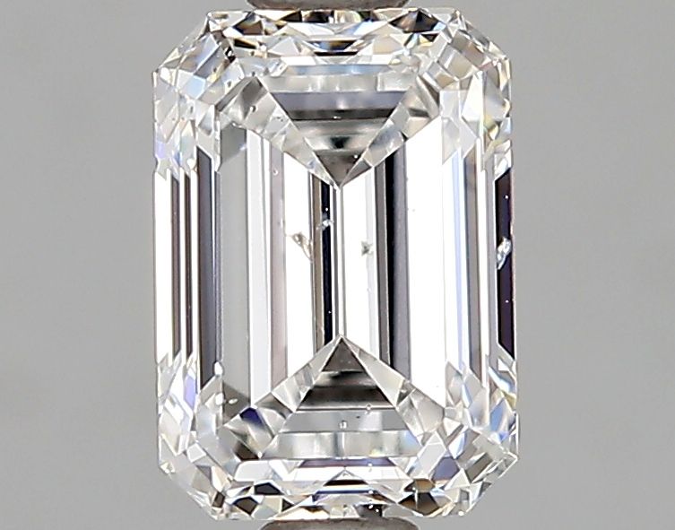 0.93 Carat Emerald Diamond D SI1