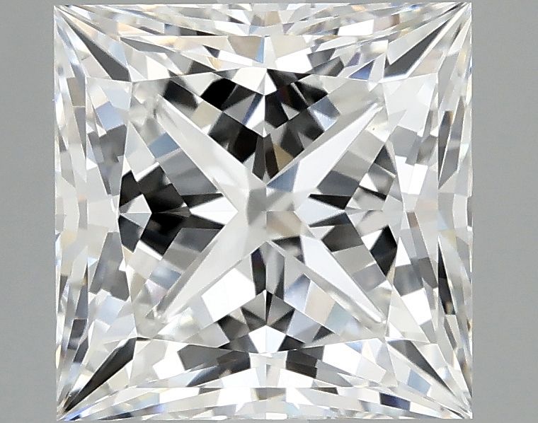 4.19 ct. princess Lab Grown Diamond front image