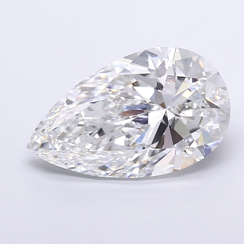 6.05 ct. pear Lab Grown Diamond front image