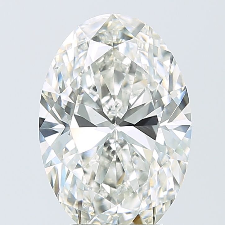 4.02 ct. oval Lab Grown Diamond front image
