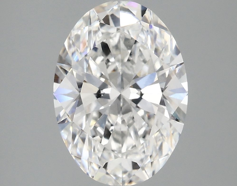 2.89 ct. oval Lab Grown Diamond front image