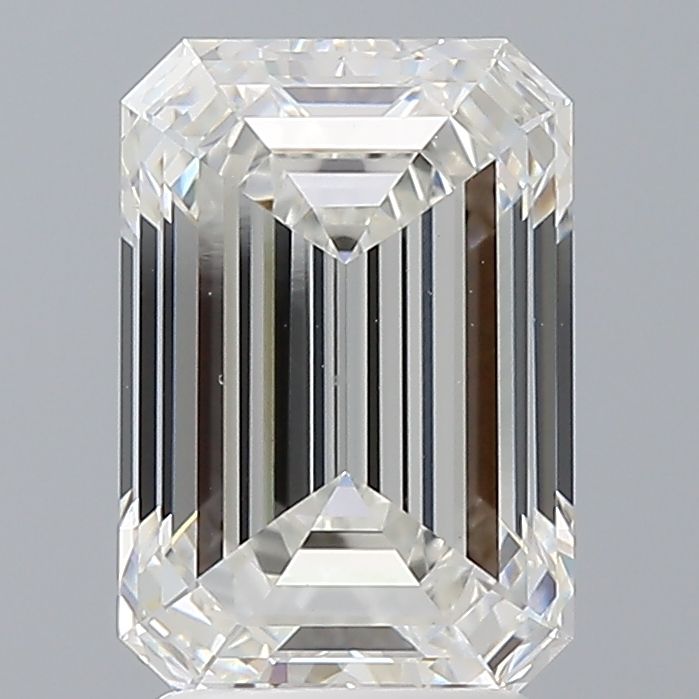 3.04 ct. emerald Lab Grown Diamond front image